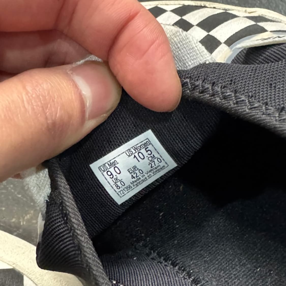 270 반스 컴피쿠시 체커보드  상품이미지6