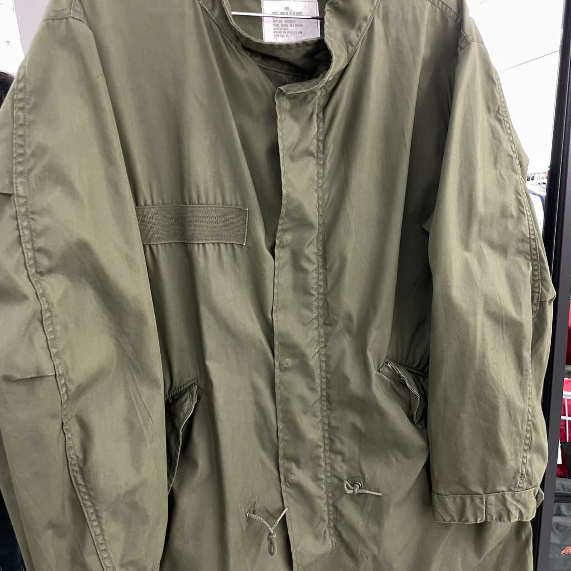 80s OG M65 오리지널 피쉬테일 so-sew 미군 개파카 상품이미지3