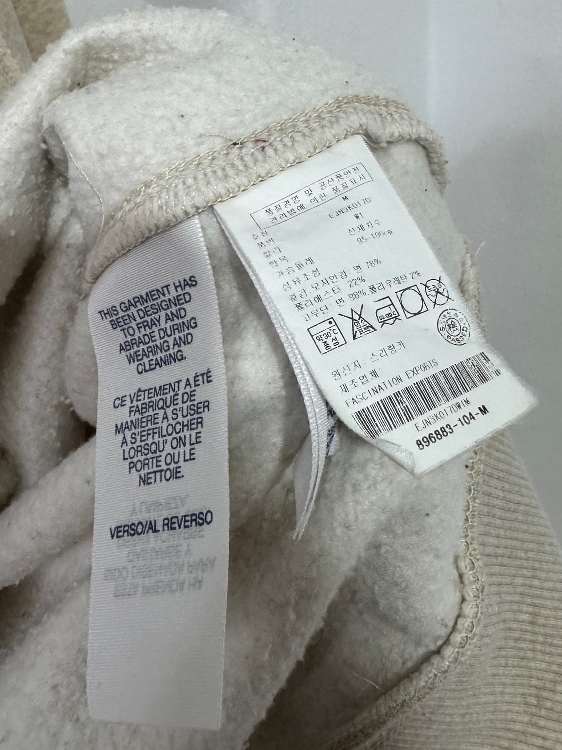 타미힐피거 자수로고 후드 상품이미지6