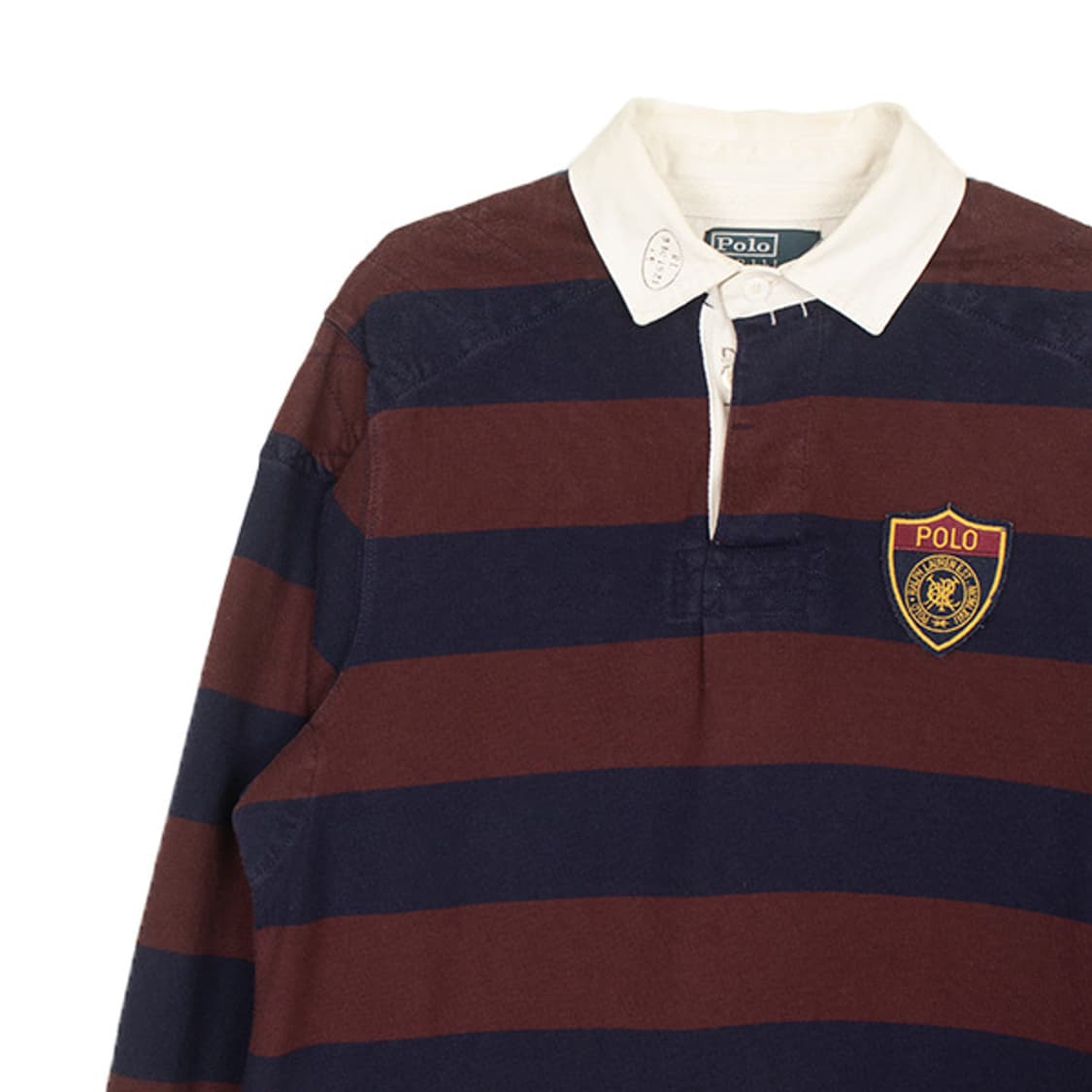 폴로랄프로렌 크러스트 로고 Rugby 셔츠 (M) 상품이미지2