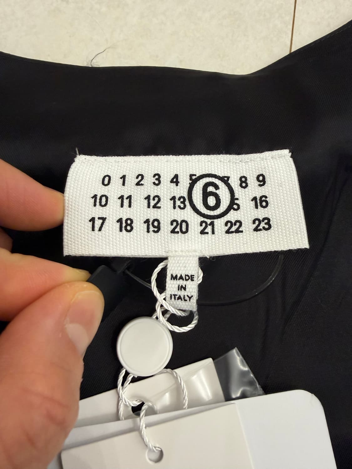 MM6 메종 마르지엘라 싱글-브레스티드 베스트 상품이미지4