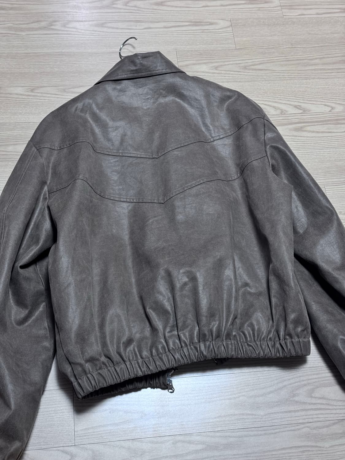 [XL] 뉴치프시크 크롭 레더 자켓 상품이미지2