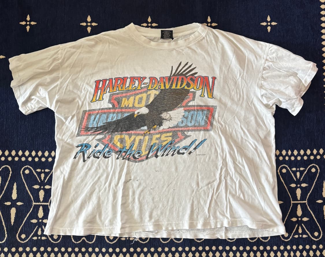80s 할리데이비슨 티셔츠 상품이미지1
