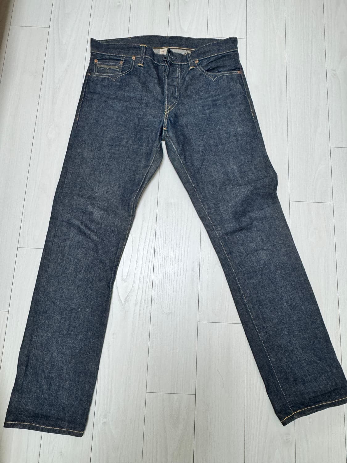 RRL 슬림핏 셀비지 데님 팝니다. (30/30) 상품이미지3