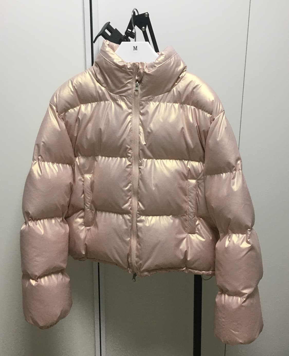 ORO 오로 글로시 푸퍼 패딩_Glossy Pink 상품이미지1