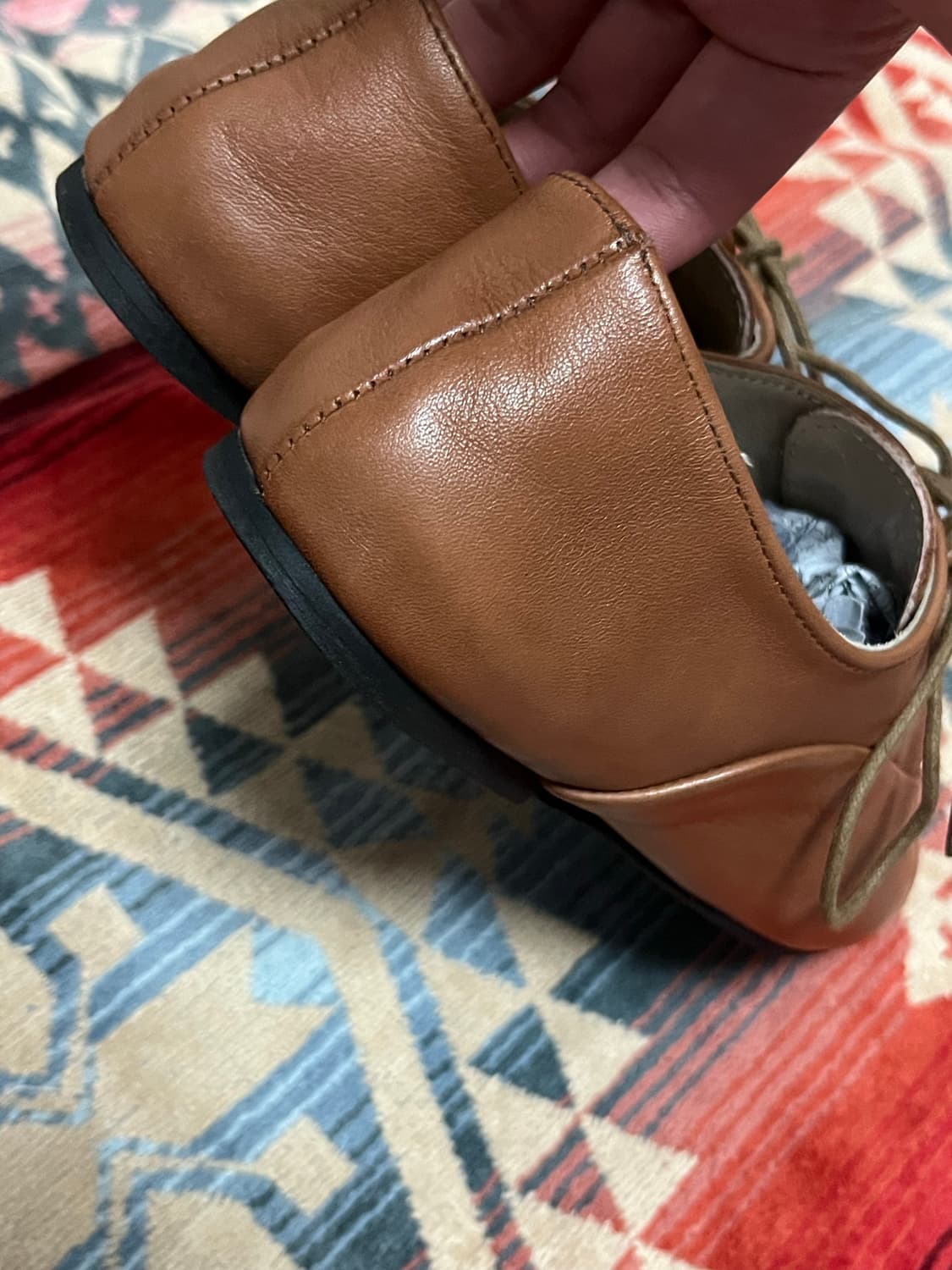 Made in Italy lambskin flat shoes 상품이미지3