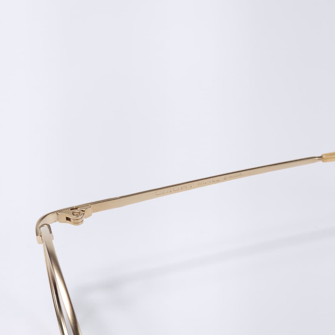 90년도 21K 도금 오벌형 빈티지 안경 상품이미지5