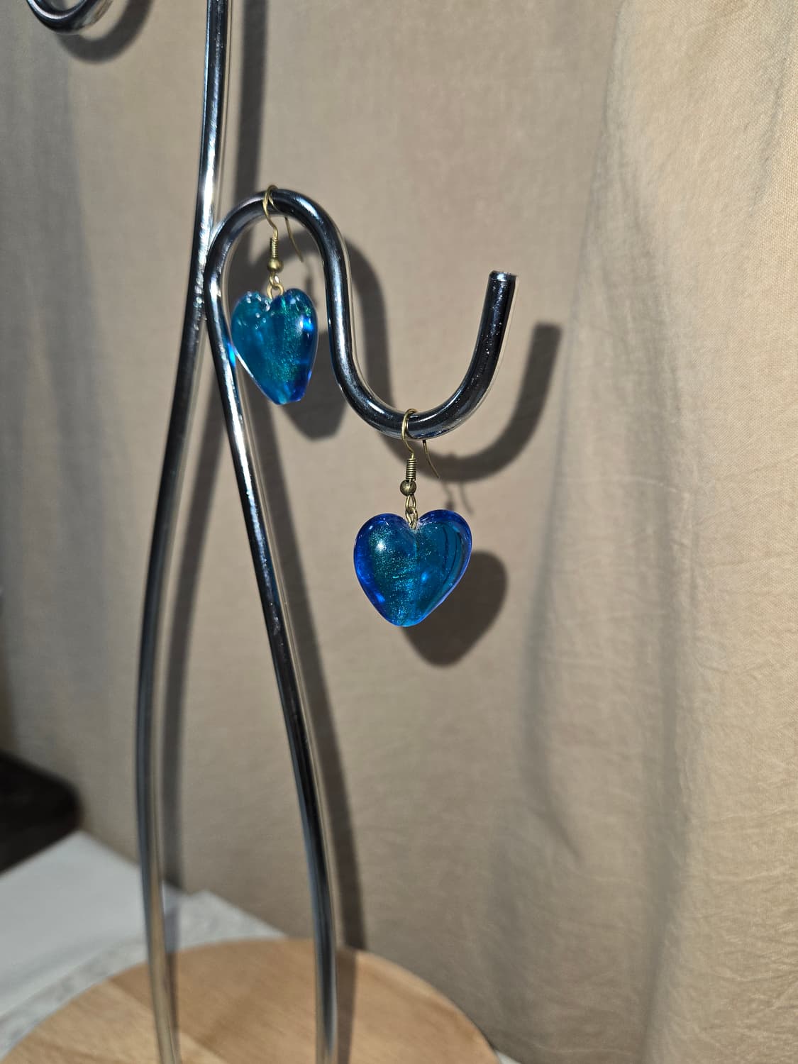 빈티지 수공예 유리 귀걸이 상품이미지5