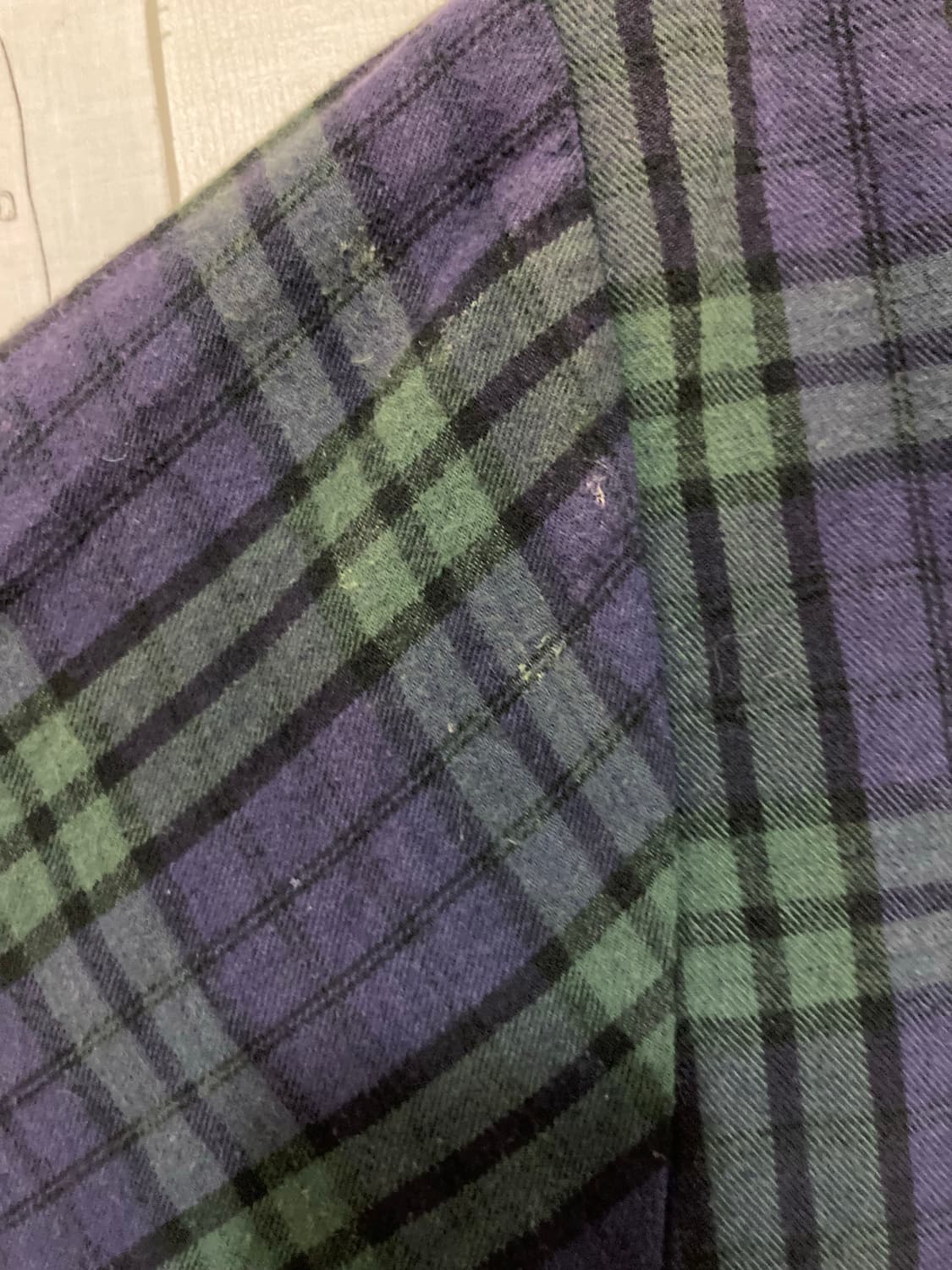 체크 우드 자켓 상품이미지6