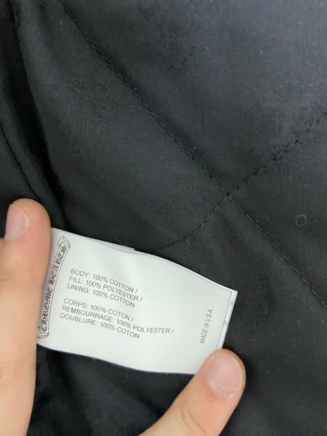 크롬하츠 플란넬 vic 내피 워크독 사이즈 m 상품이미지4