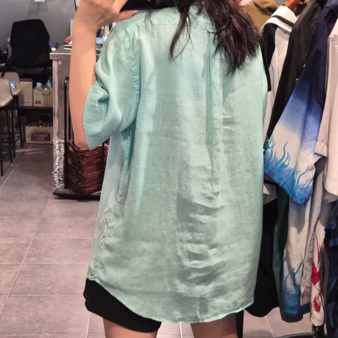 [NO.9] 폴로 반팔 셔츠 민트 상품이미지4