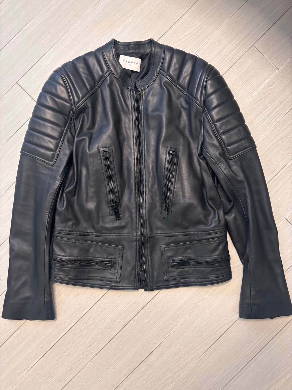 (Lsize) 산드로 스피디웨이 바이커 자켓 상품이미지1
