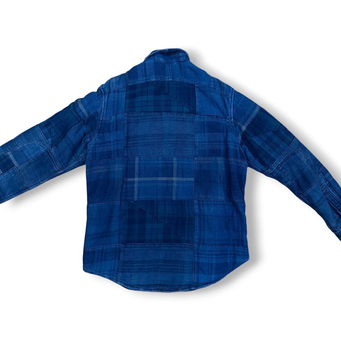 폴로랄프로렌 인디고 패치워크 셔츠 자켓 상품이미지4