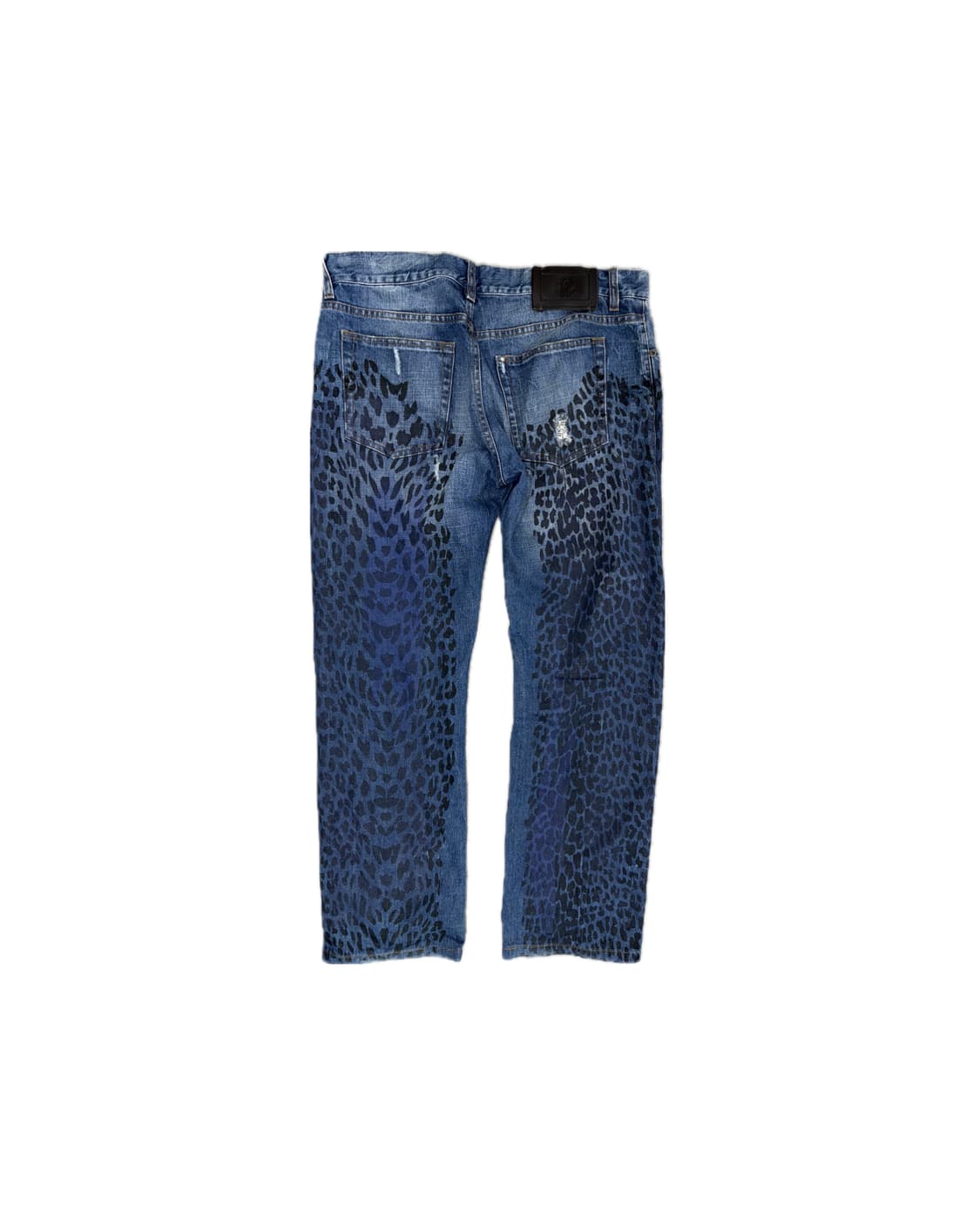 Roberto Cavalli leopard denim pants 상품이미지2