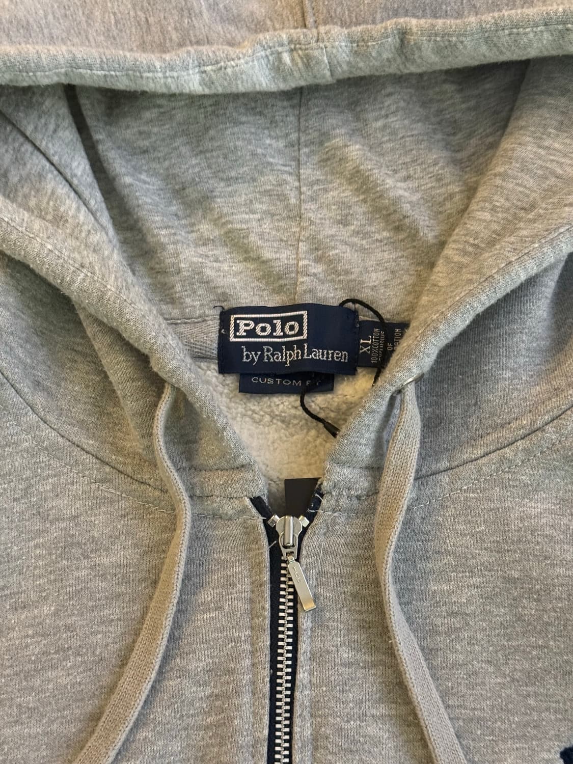 폴로 빅포니 그레이 후드집업 판매!! 상품이미지4