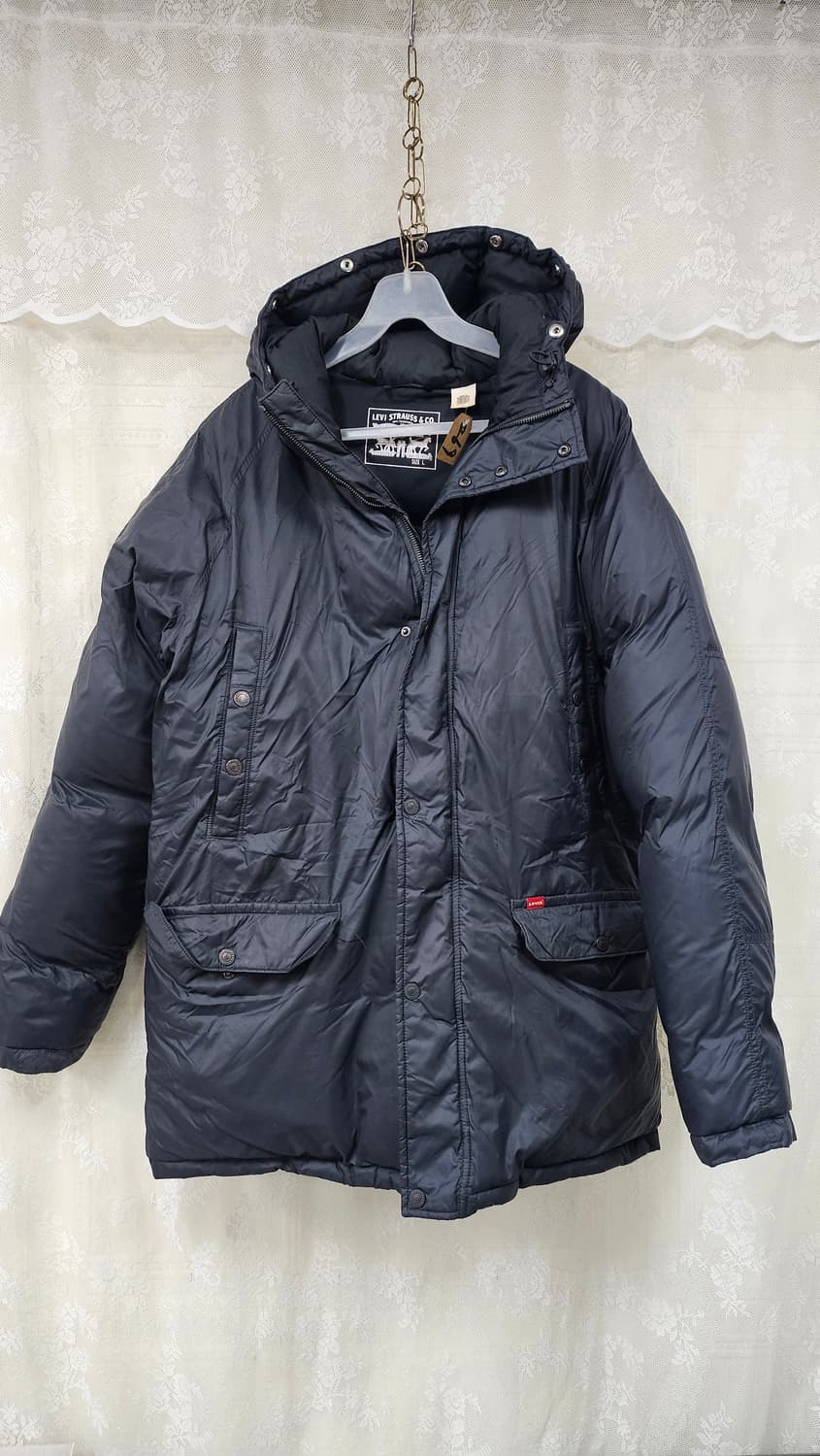 269  리바이스   블랙 패딩  상품이미지1