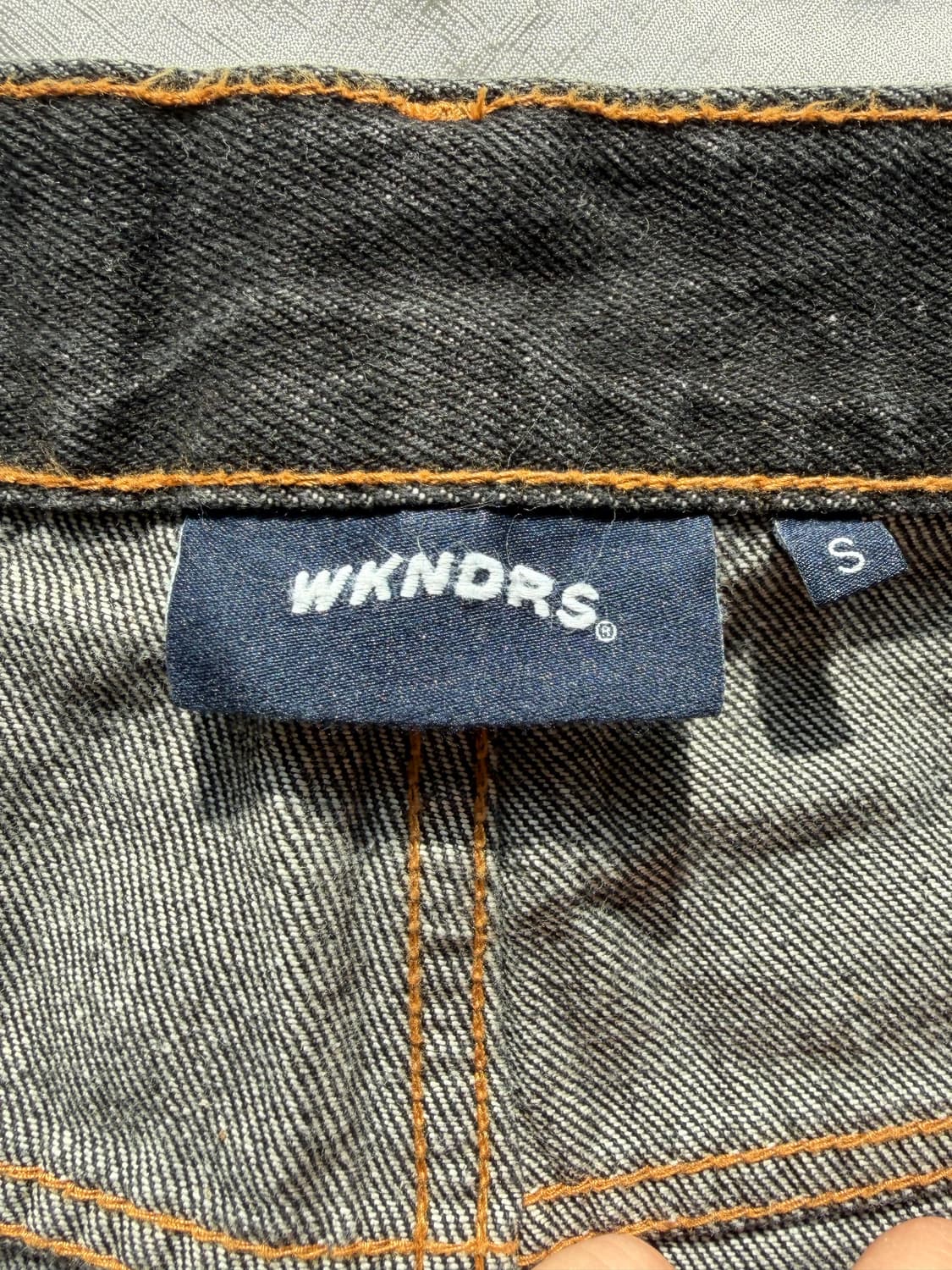 위캔더스 드워프 데님 팬츠 S사이즈 상품이미지4