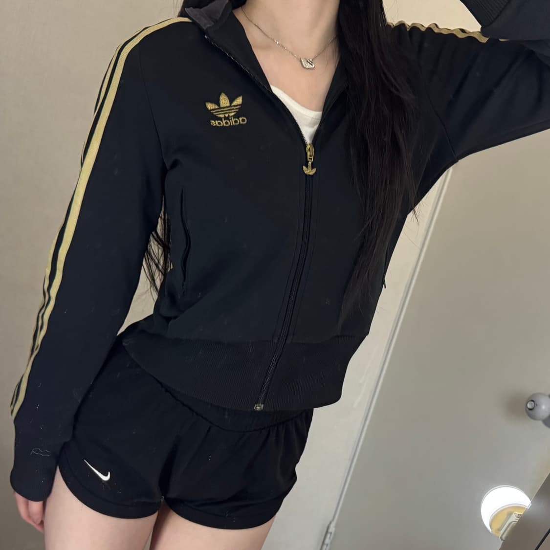 아디다스 불꽃 파이어버드 후드 트랙탑 금검 져지 상품이미지2