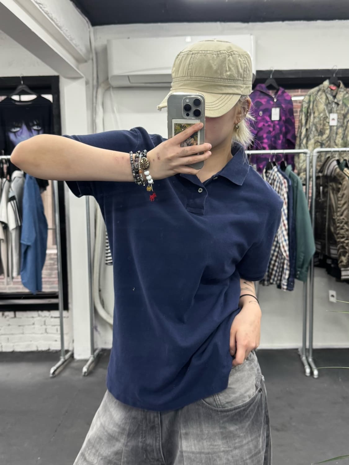 폴로 랄프로렌 레드 포니 PK 티셔츠 상품이미지5