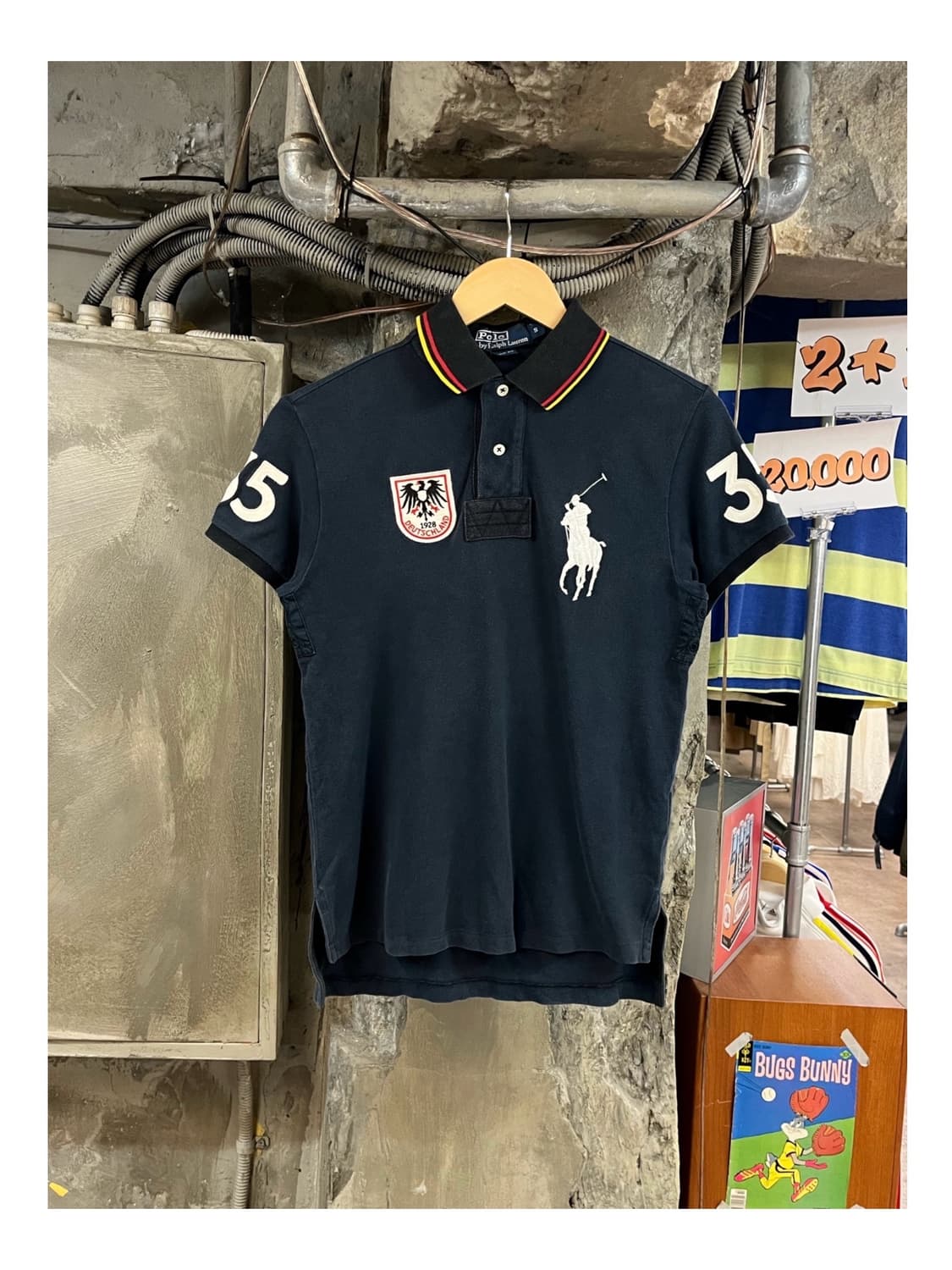 폴로 랄프로렌 빅포니 독일 반팔 카라티 S #csz3809 상품이미지1