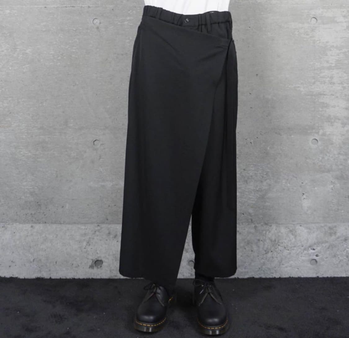 Yohji yamamoto pour homme 17aw 랩스커트팬츠 상품이미지3