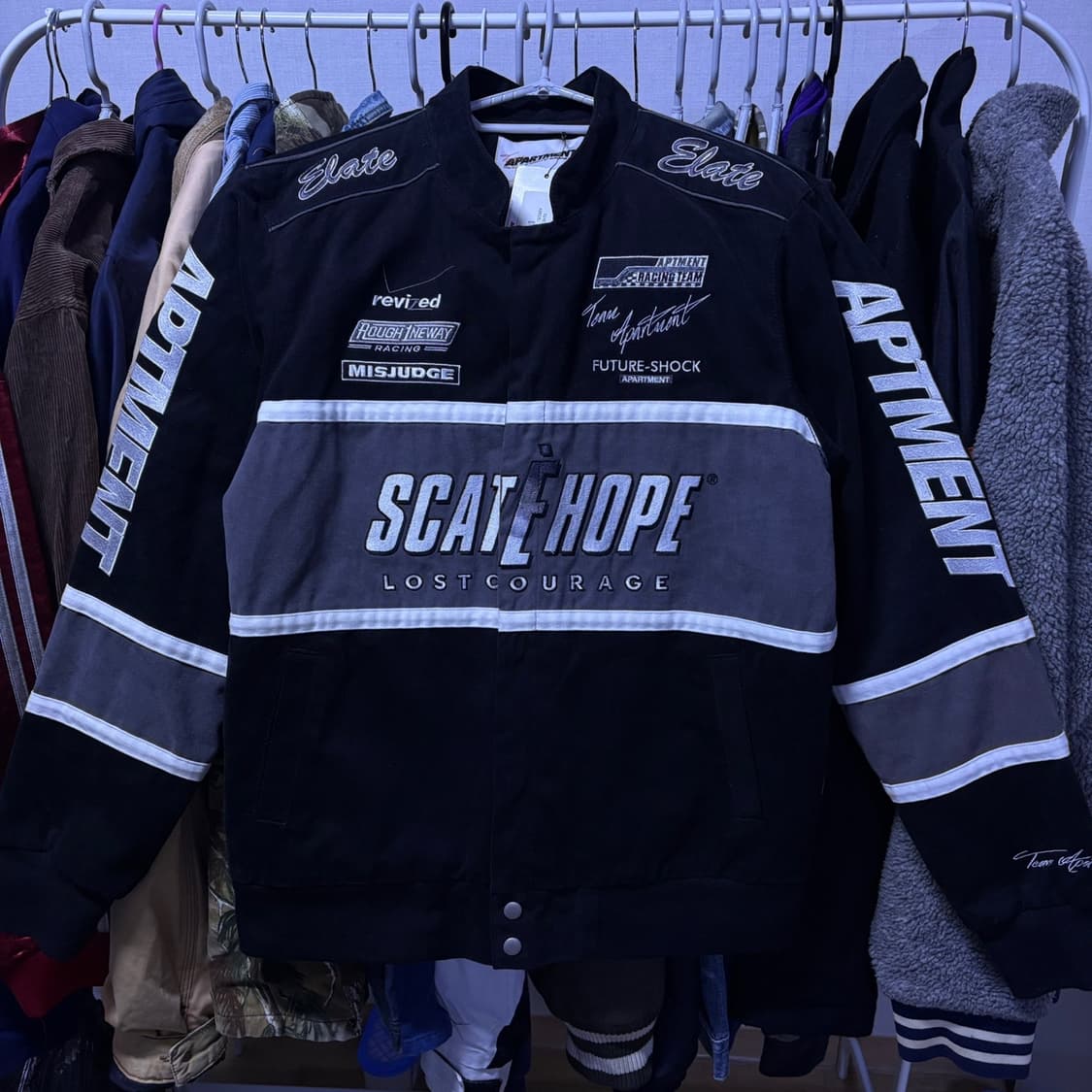 아파트먼트 apartment 레이싱자켓(택 상품) M 상품이미지1