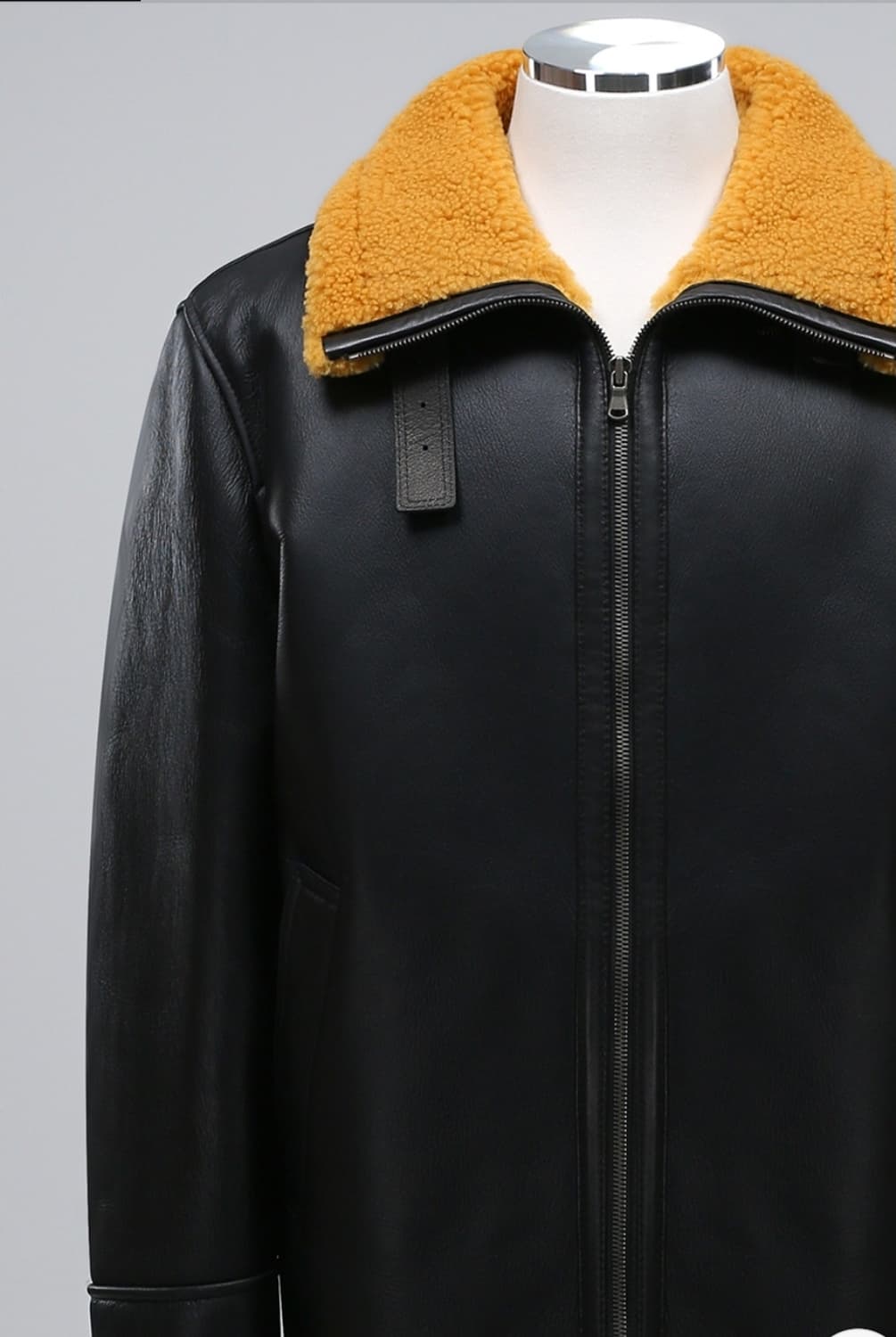 Real LambSkin - Point Leather Mustang 상품이미지2