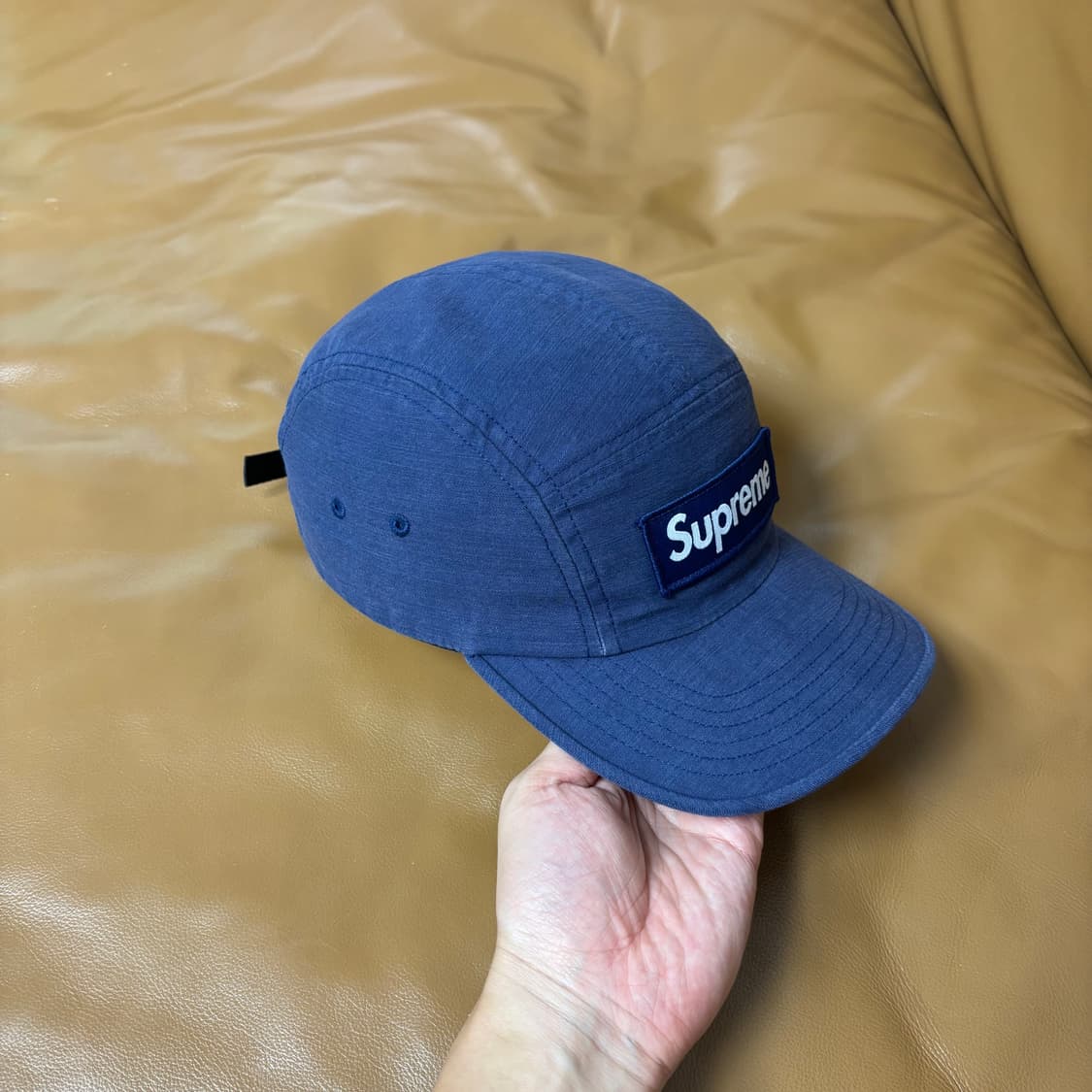 Supreme 슈프림 20fw 밀리터리 워시드 네이비 캠프캡 모자 상품이미지4