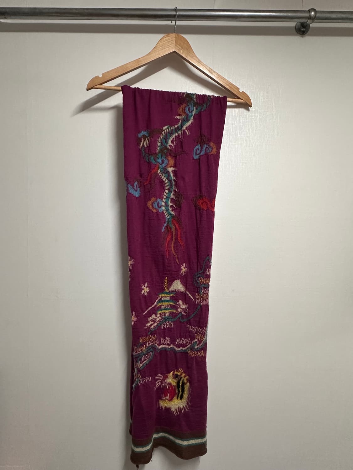 캐피탈 울 축융 머플러 상품이미지3