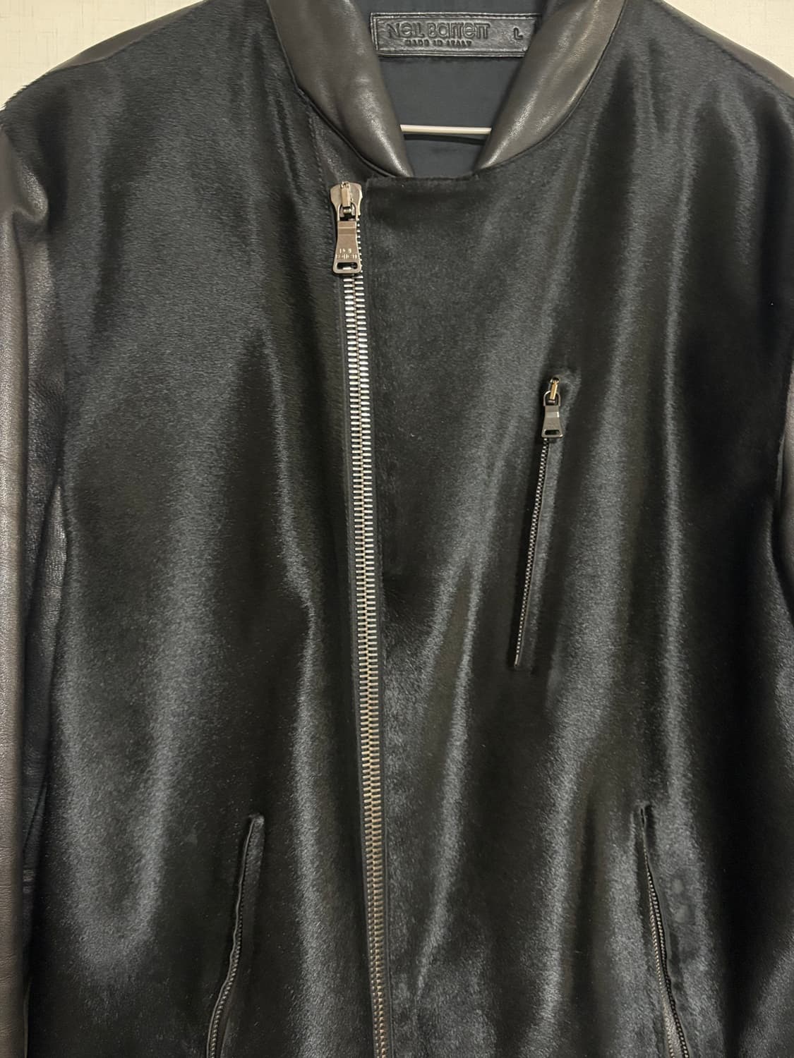 닐바렛 송치가죽 자켓 상품이미지1