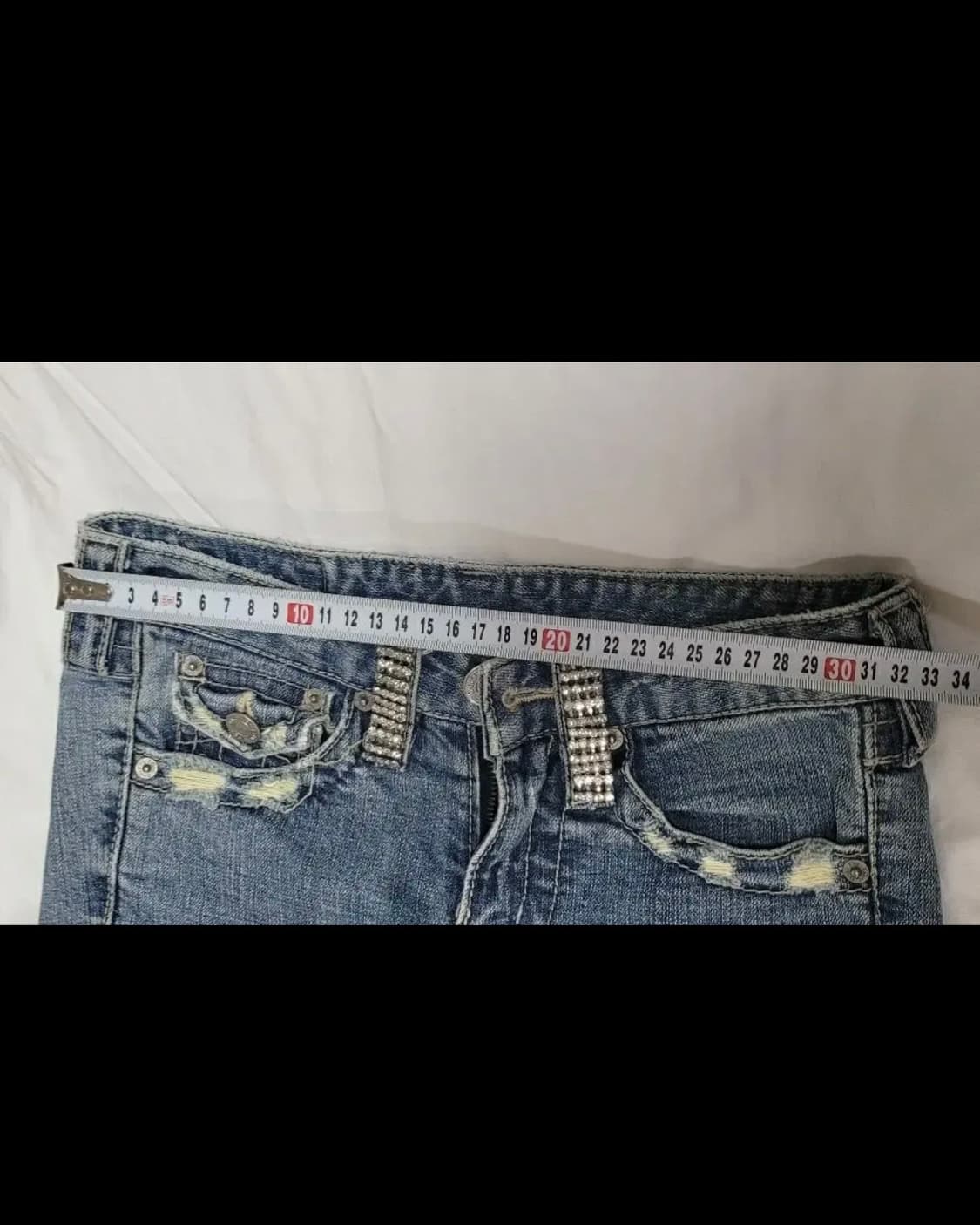 블루웨이브 24인치 큐빅스타일 부츠컷 진 상품이미지7