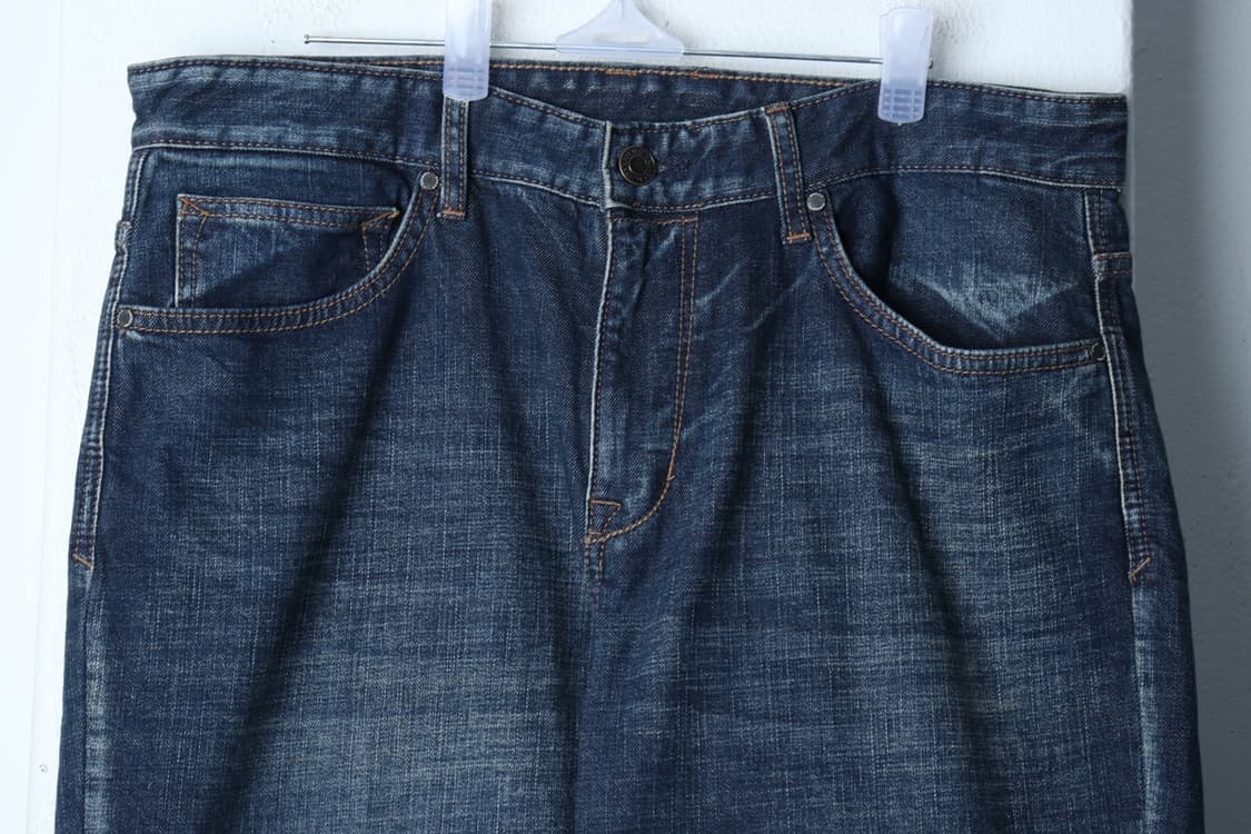 (XL) 후아유 청바지 데님 인디고 워싱 아메카지-P10170 상품이미지3