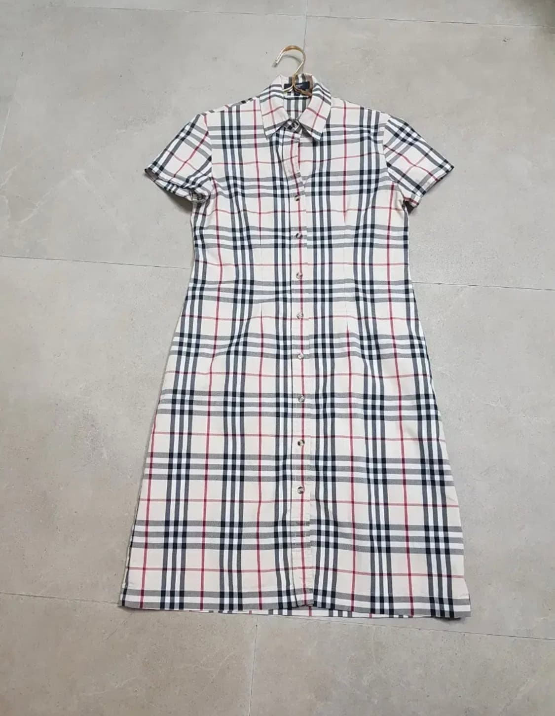 정품 버버리 채크 원피스.66. 상품이미지1