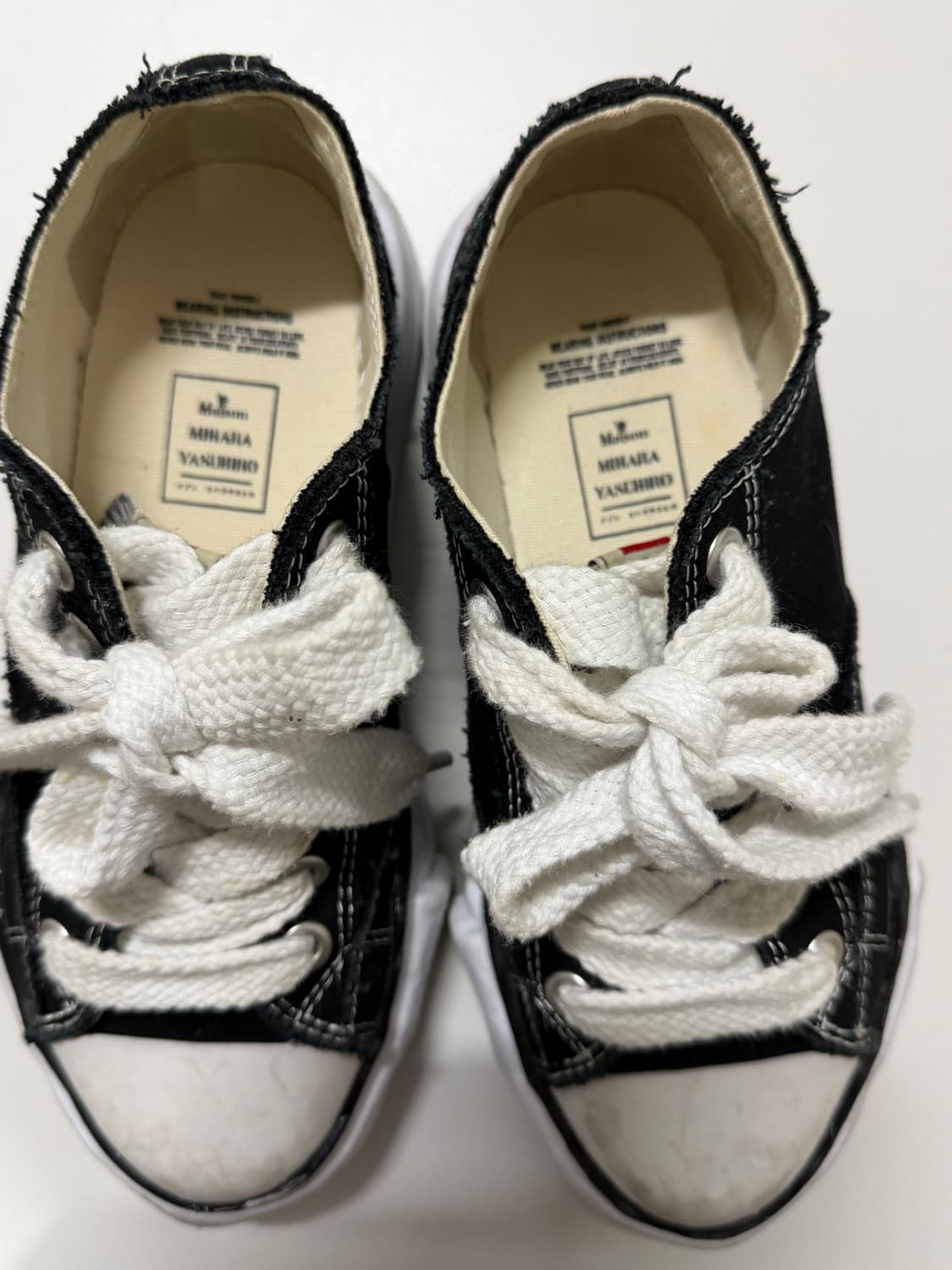 미하라 야스히로 피터슨 블랙 스니커즈 37 상품이미지2