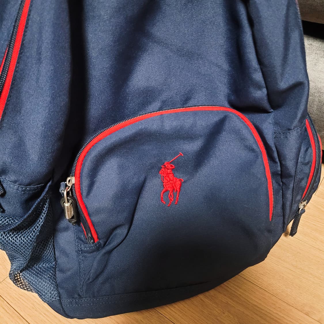 폴로 단종백) 폴로 랄프로렌 백팩 네이비 상품이미지3