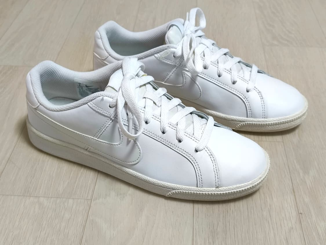 나이키 코트로얄 트리플화이트 250사이즈 상품이미지2