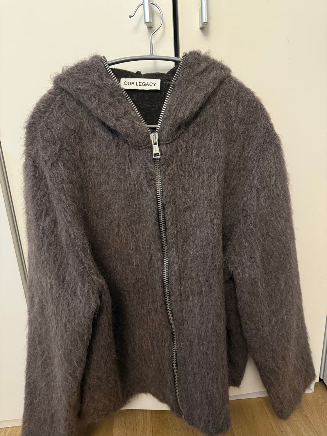 아워레가시 모헤어 드렁큰 후드집업48 상품이미지1