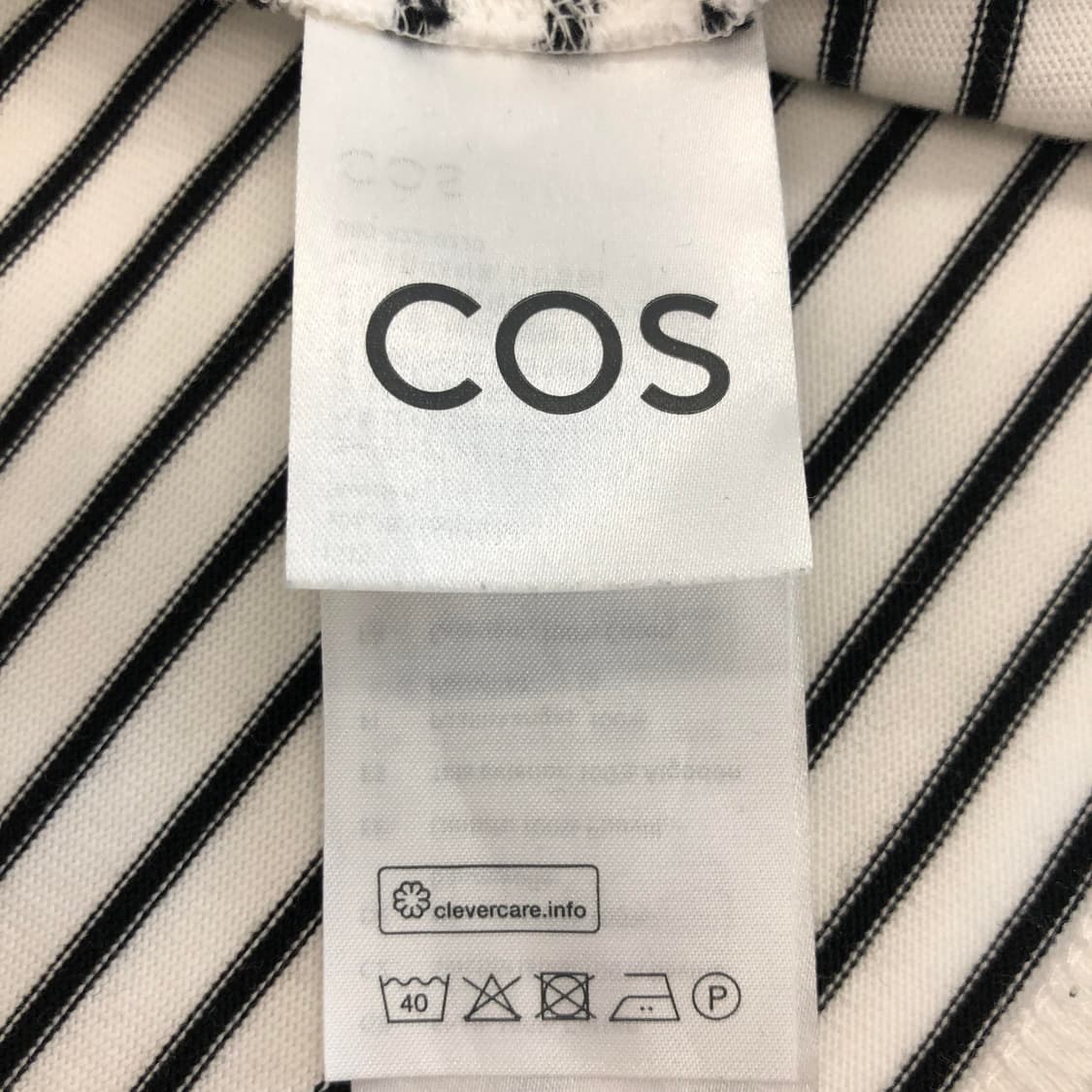 COS 코스 스트라이프 슬리브 XS 상품이미지6