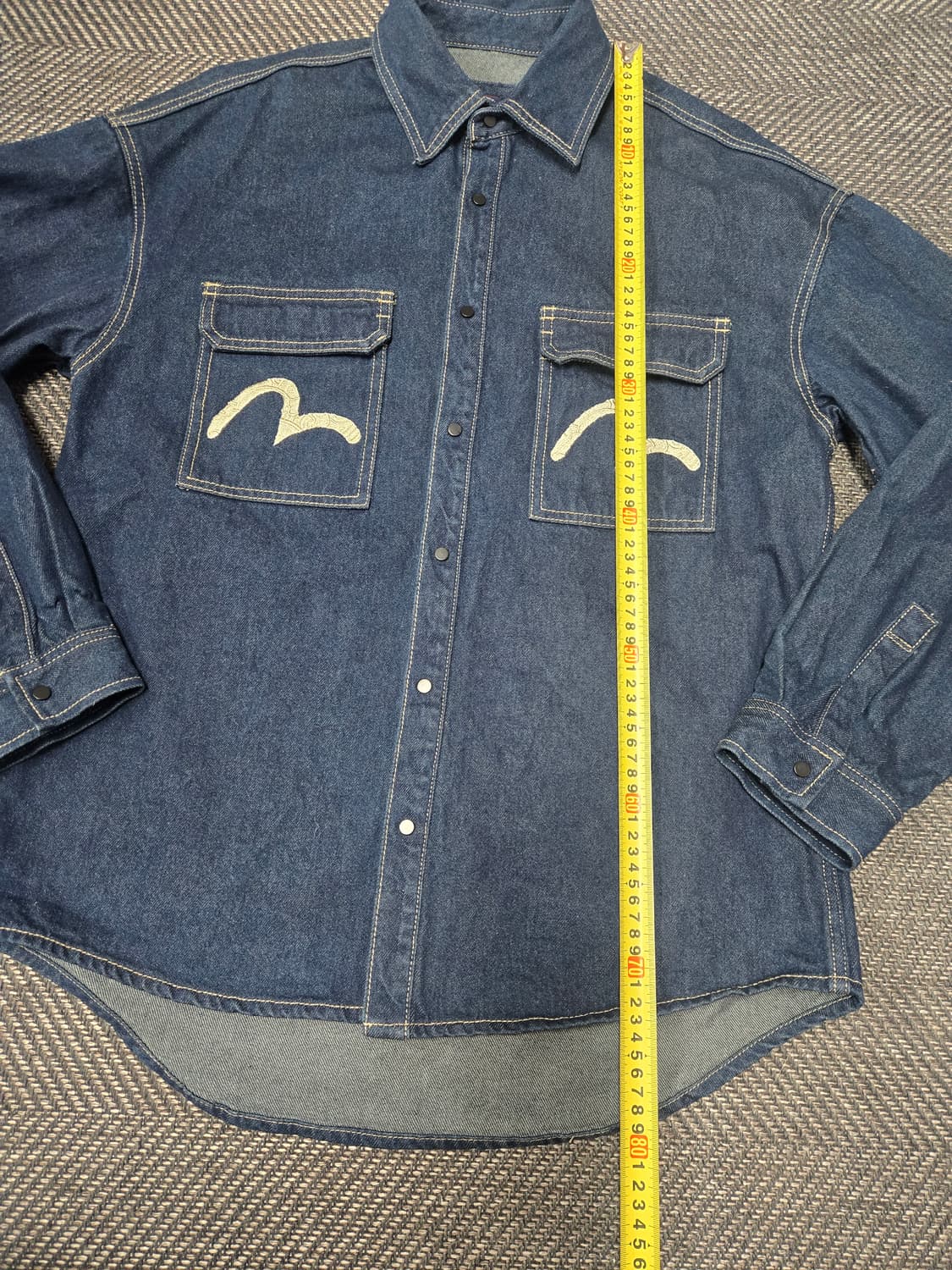 에비수 EVISU 데님 셔츠 상품이미지8