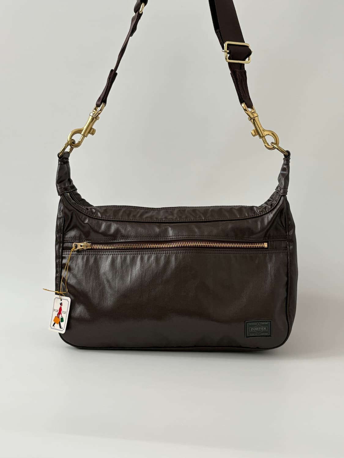 shine shoulder bag (brown) 상품이미지1