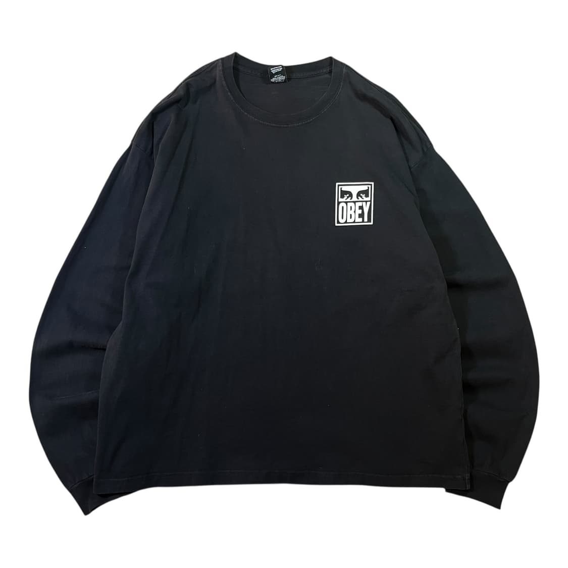 오베이 빅로고 롱슬리브 티셔츠 상품이미지2