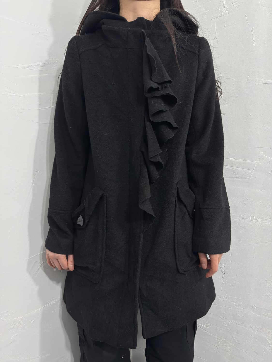 maliani frill hood coat 상품이미지1