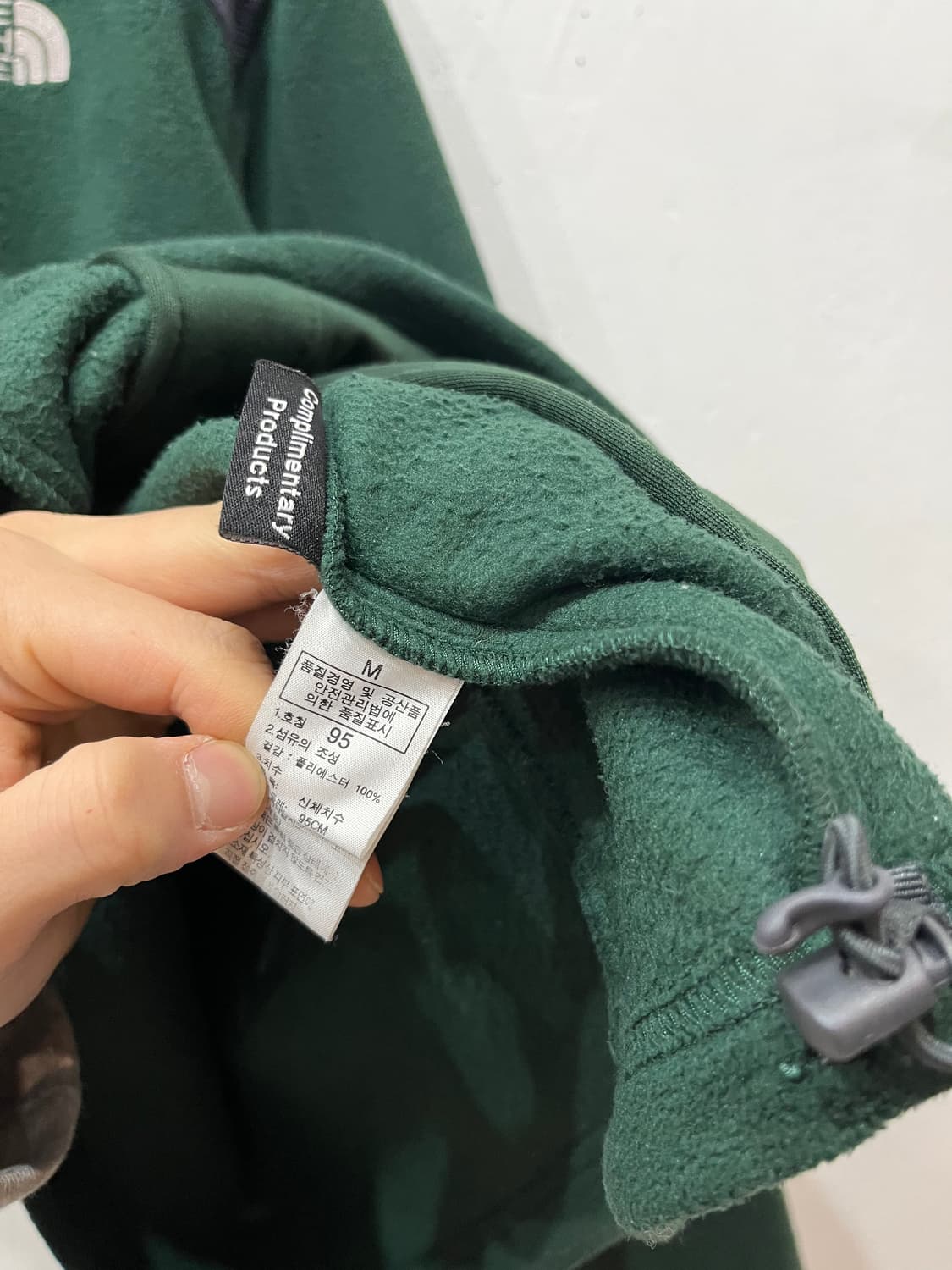 노스페이스 플리스 자켓 그린 M 상품이미지4