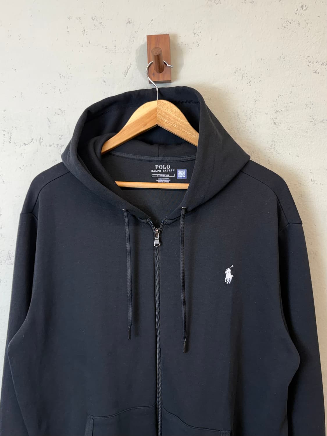 폴로랄프로렌 후드집업 블랙 상품이미지4