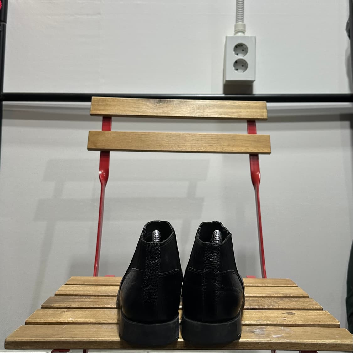 39 250) 캠퍼 부츠 여성 여자 부츠 보위 블랙 앵클 부츠  상품이미지4