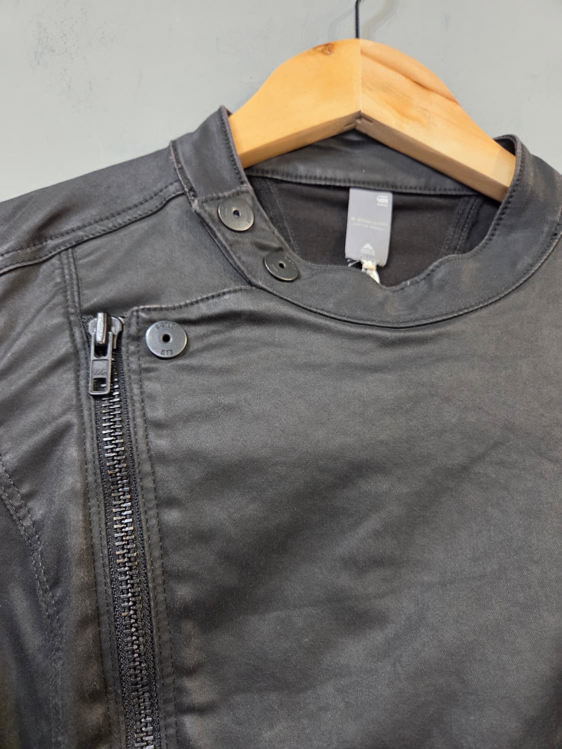 G-STAR 블랙 라이더 스타일 점프수트(S)스판 상품이미지5