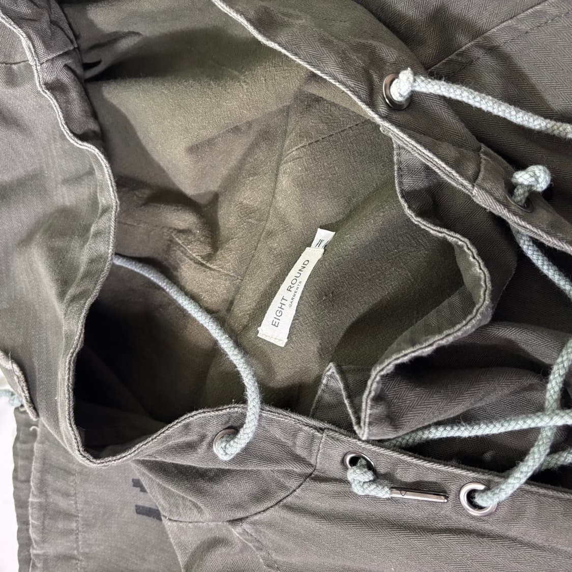 105 VTG 먹색 오버핏 후드티 상품이미지4