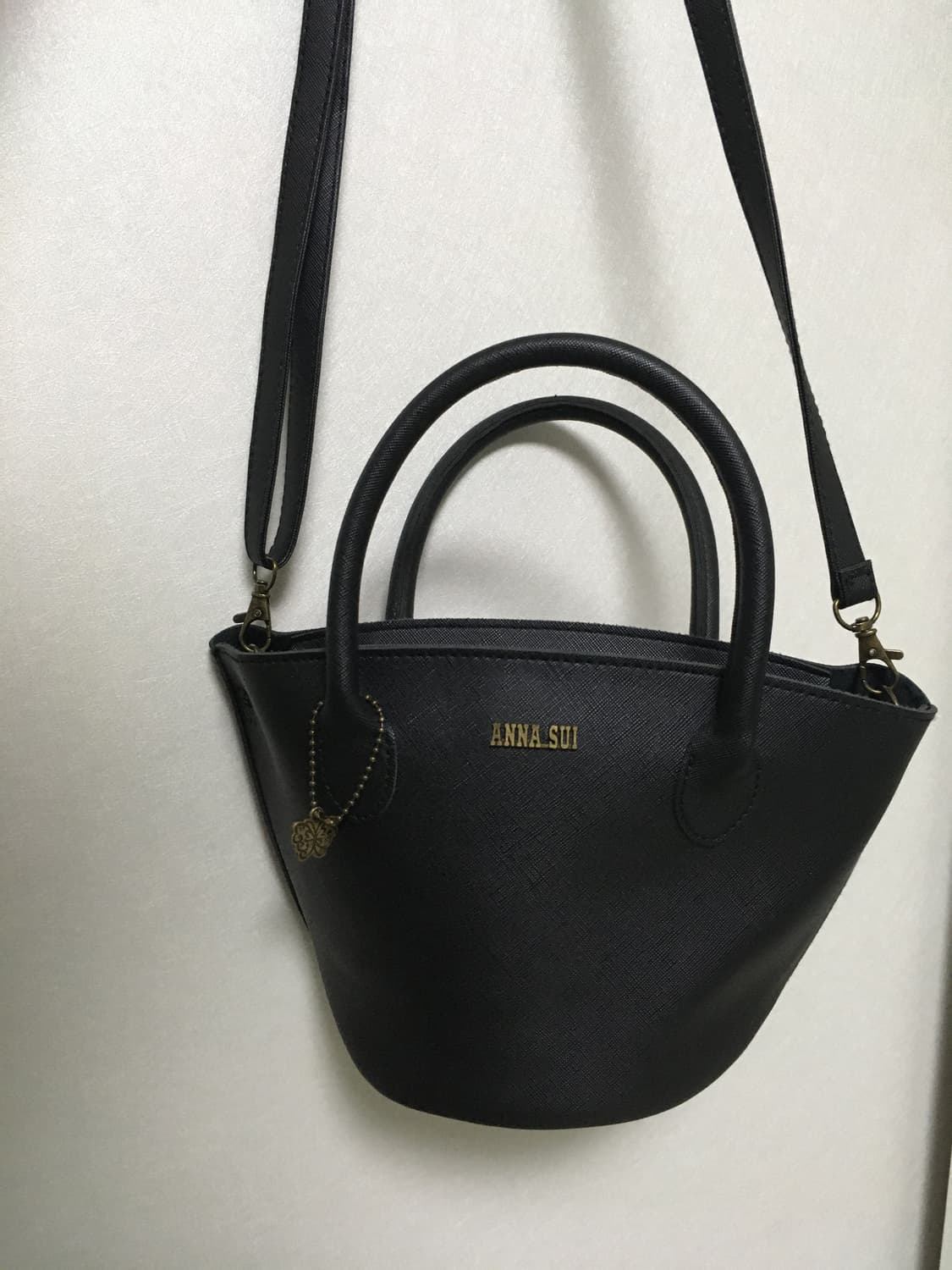 일본빈티지 안나수이 블랙 크로스백 상품이미지1
