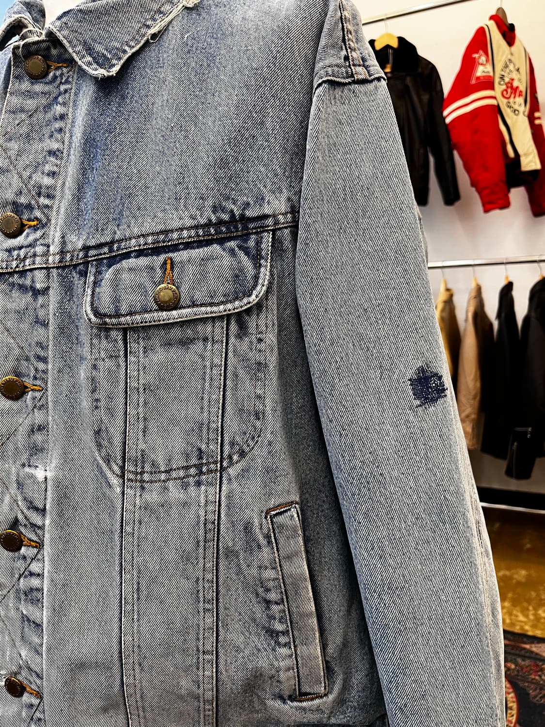 랭글러 러기드 웨어 데님 트러커 자켓 상품이미지4