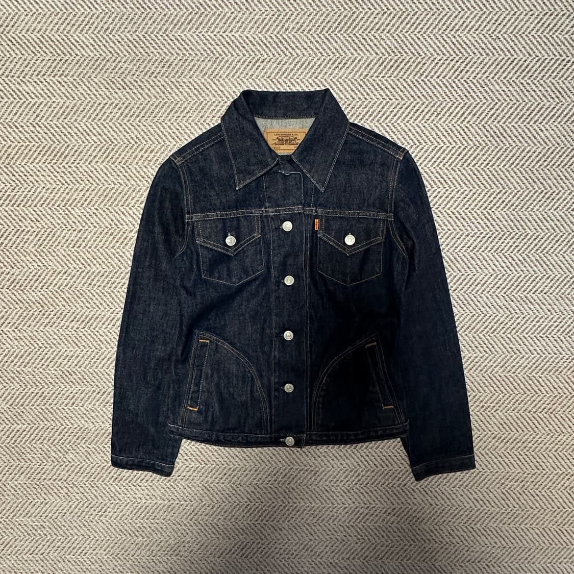LEVI'S 78600 00's orangetab denim jacket 상품이미지1
